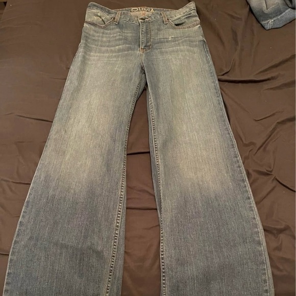 Kimes Ranch Flare Jeans - Classic Denim Blue - Picture 3 of 4